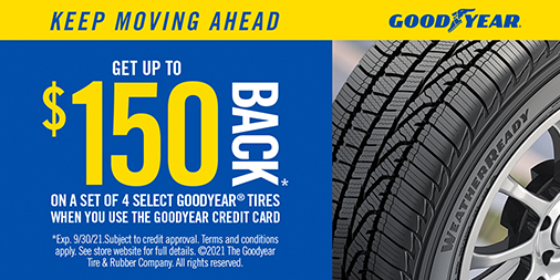 goodyear tires promotion